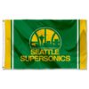 WinCraft Seattle SuperSonics Vintage Throwback 3 ft x 5 ft Flag