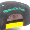 Mitchell & Ness Seattle Supersonics Black Embroidered Snapback Cap