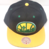 Mitchell & Ness Seattle Supersonics Black Embroidered Snapback Cap
