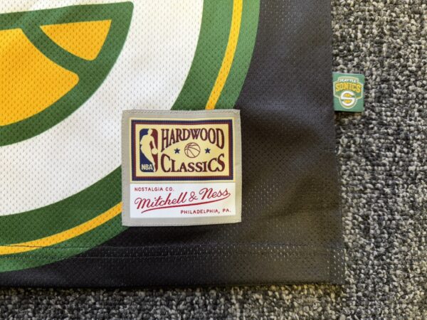 Mitchell & Ness Seattle SuperSonics Big Face Mesh Basketball Jersey L