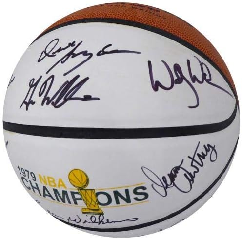1978-79 Seattle Supersonics Multi-Signed Autographed Basketball