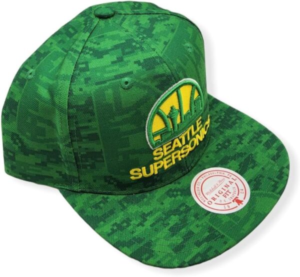 Mitchell & Ness Seattle SuperSonics NBA HWC Logo Snapback Cap