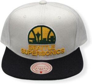 61g98aMgAL._AC_SL1080_ Mitchell & Ness Collection Adjustable Snapback Hat