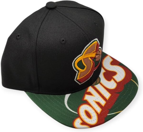 Mitchell & Ness Seattle SuperSonics S Logo Corduroy Snapback Hat