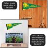 WinCraft Seattle SuperSonics Throwback Retro Vintage Pennant Flag 12x30"